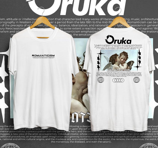 T-Shirt ROMANTICISM Kaos Distro Oruka