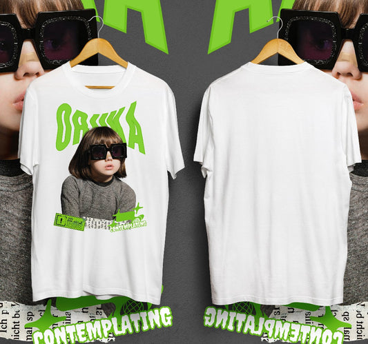 T-Shirt Contemplating Kaos Distro Oruka
