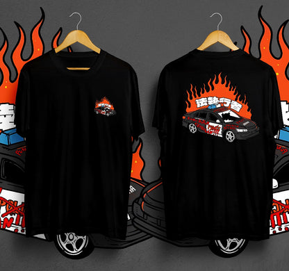 T-Shirt POLICE CAR Kaos Distro Oruka