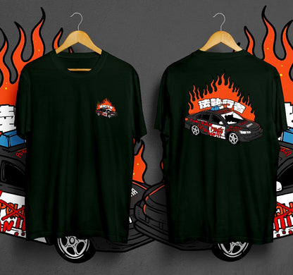 T-Shirt POLICE CAR Kaos Distro Oruka