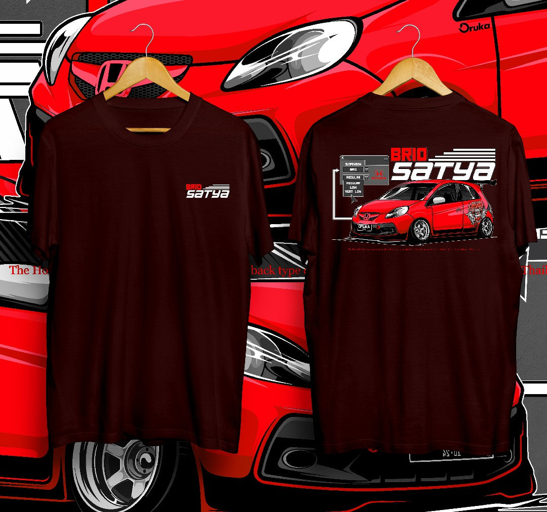 T-Shirt BRIO SATYA Kaos Distro Oruka