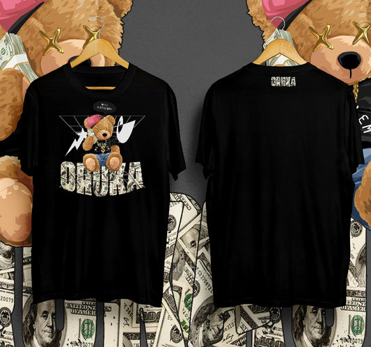 T-Shirt Money Bear Kaos Distro Oruka