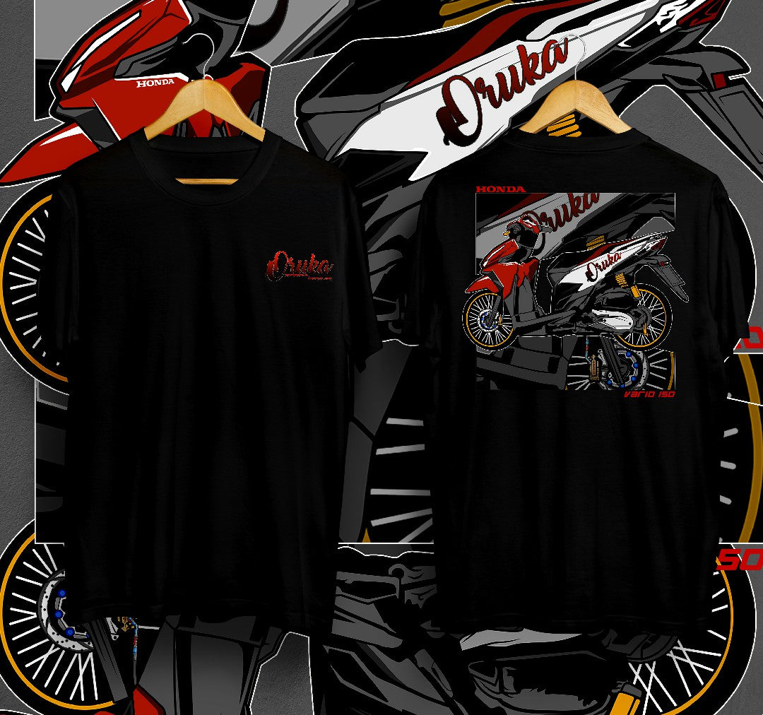 T-Shirt Vario 150 Kaos Distro Oruka