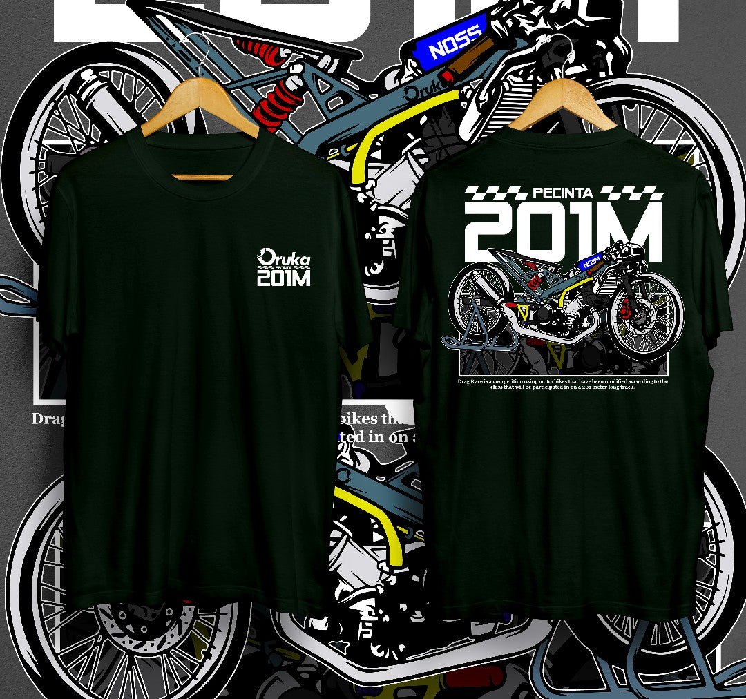T-Shirt Pecinta 201m Kaos Distro Oruka