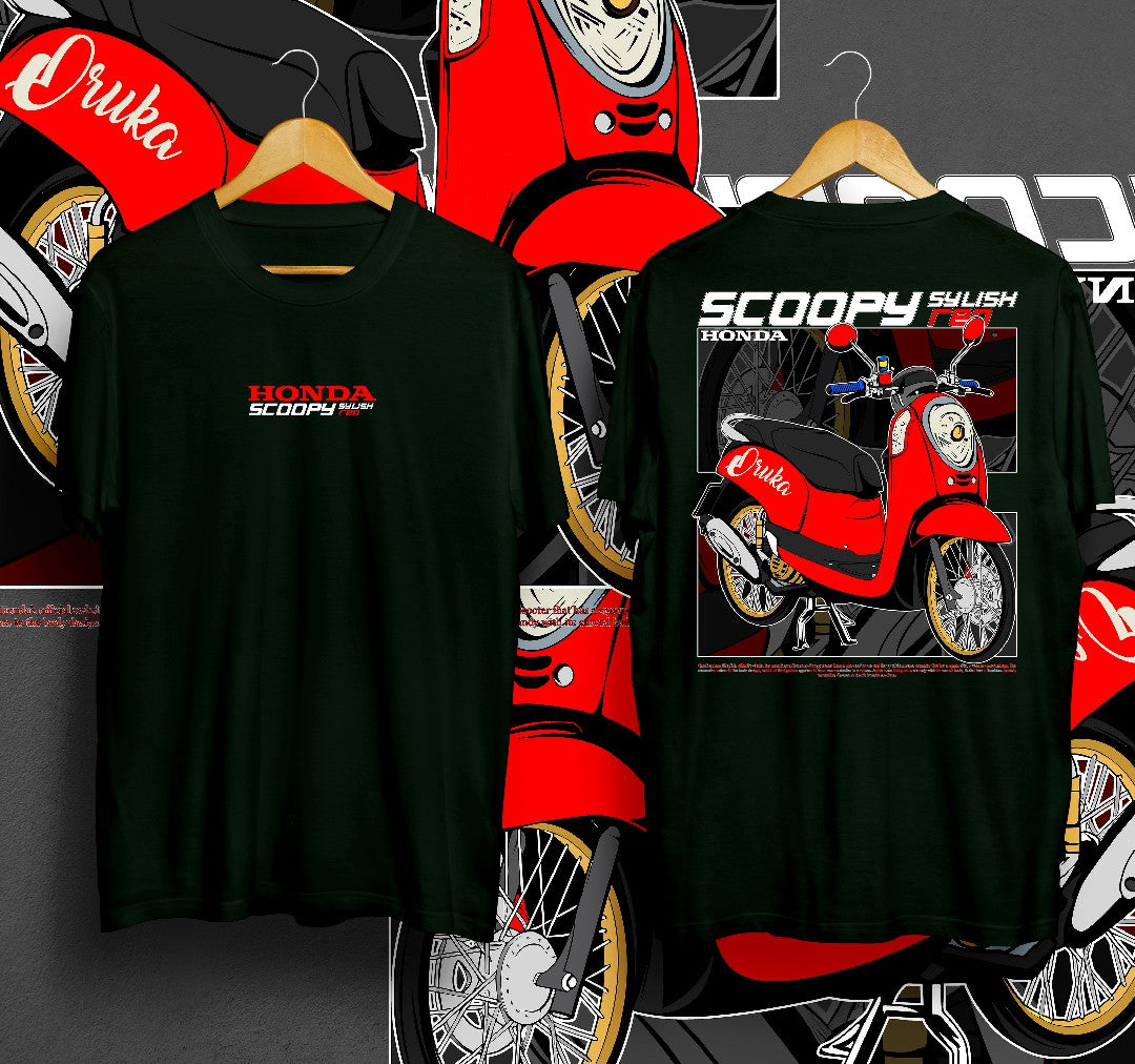 T-Shirt Scoopy Kaos Distro Oruka