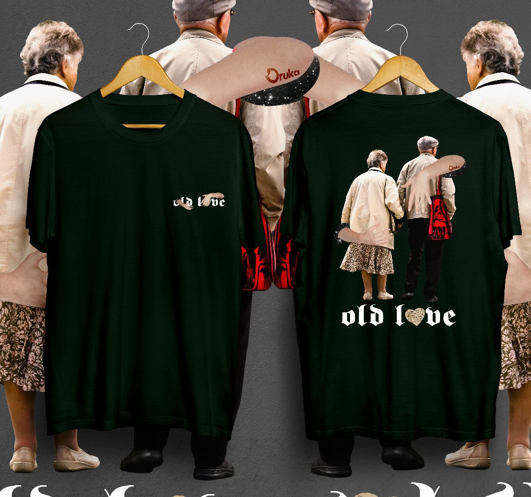 T-Shirt Old Love Kaos Distro Oruka