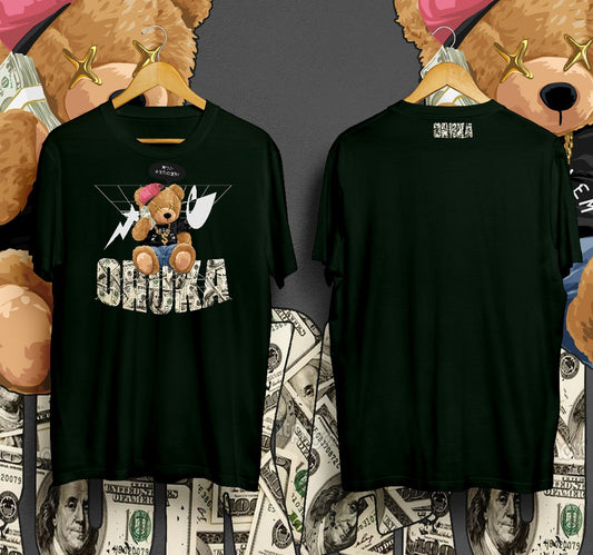 T-Shirt Money Bear Kaos Distro Oruka