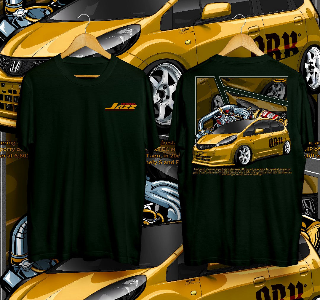 T-Shirt Honda Jazz Gen2 Kaos Distro Oruka