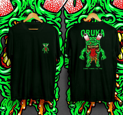 T-Shirt Zombhie Kaos Distro Oruka