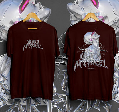 T-Shirt METALIC MANNEQIN Kaos Distro Oruka