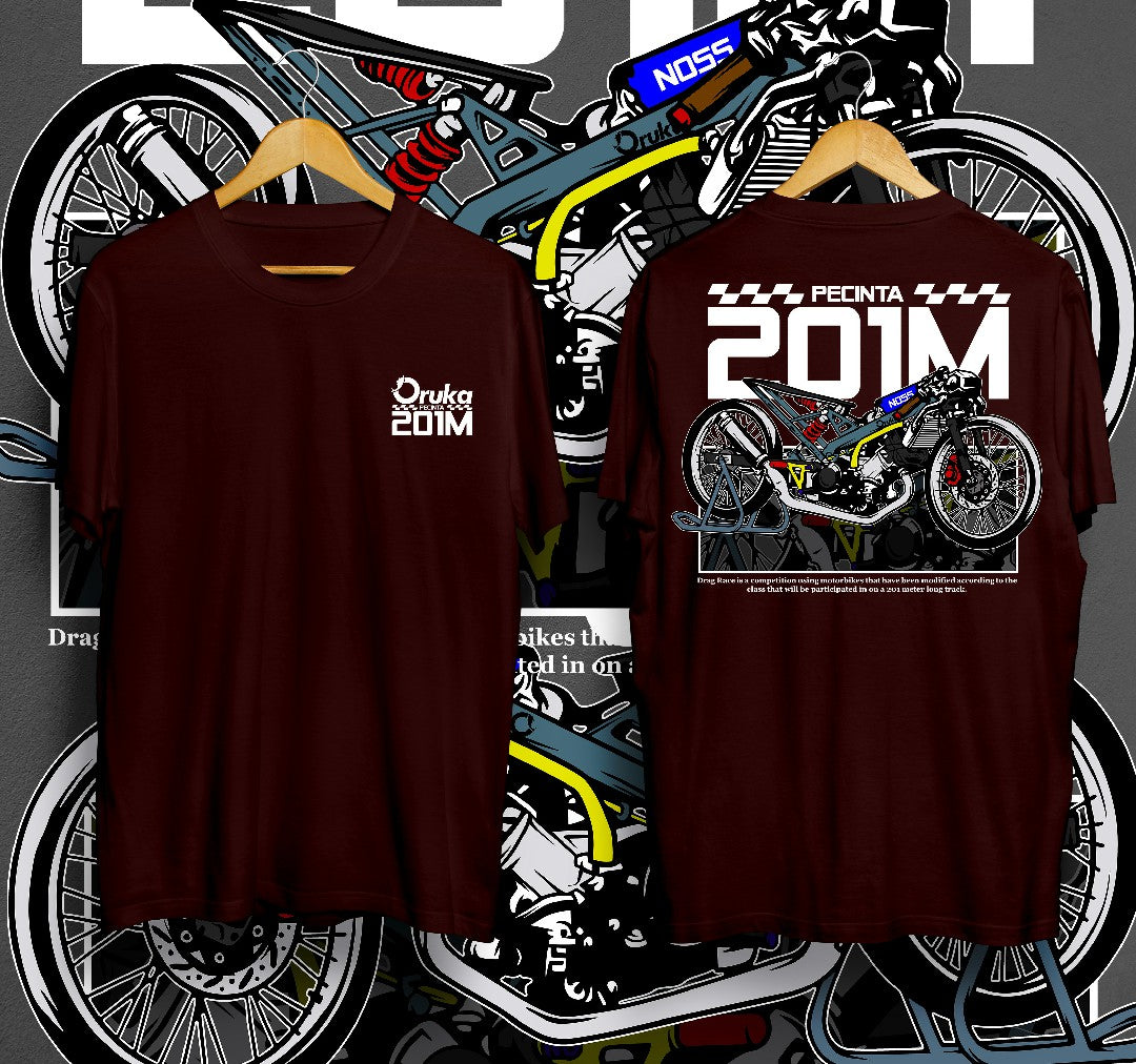 T-Shirt Pecinta 201m Kaos Distro Oruka