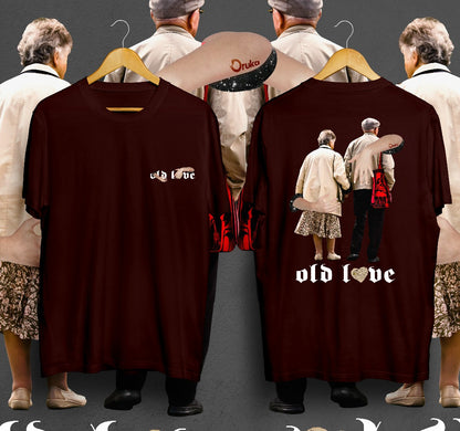 T-Shirt Old Love Kaos Distro Oruka