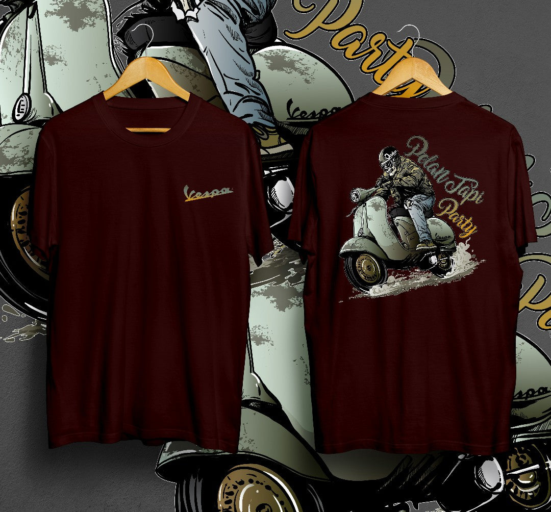 T-Shirt Vespa Kaos Distro Oruka