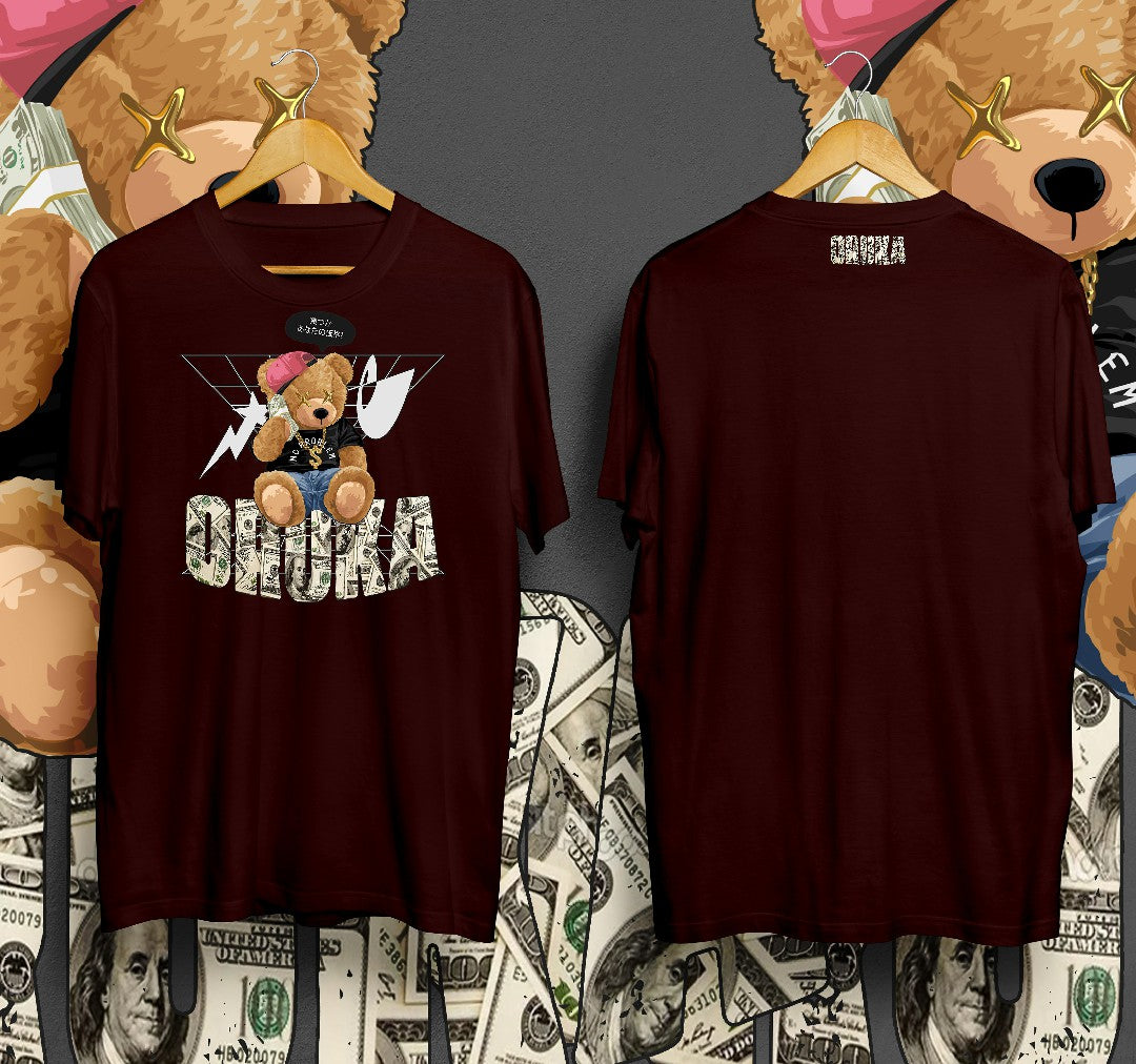 T-Shirt Money Bear Kaos Distro Oruka
