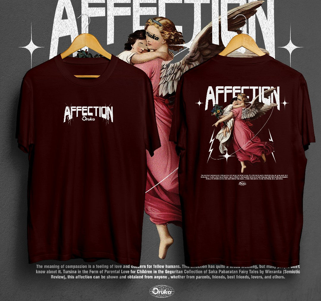 T-Shirt Affection Kaos Distro Oruka