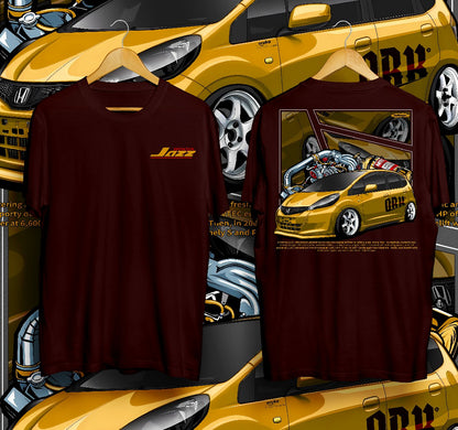 T-Shirt Honda Jazz Gen2 Kaos Distro Oruka