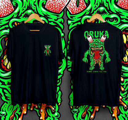 T-Shirt Zombhie Kaos Distro Oruka