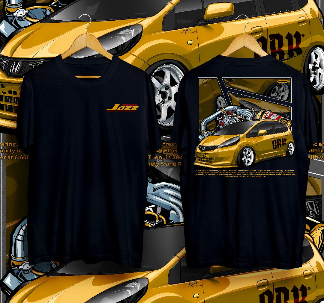 T-Shirt Honda Jazz Gen2 Kaos Distro Oruka