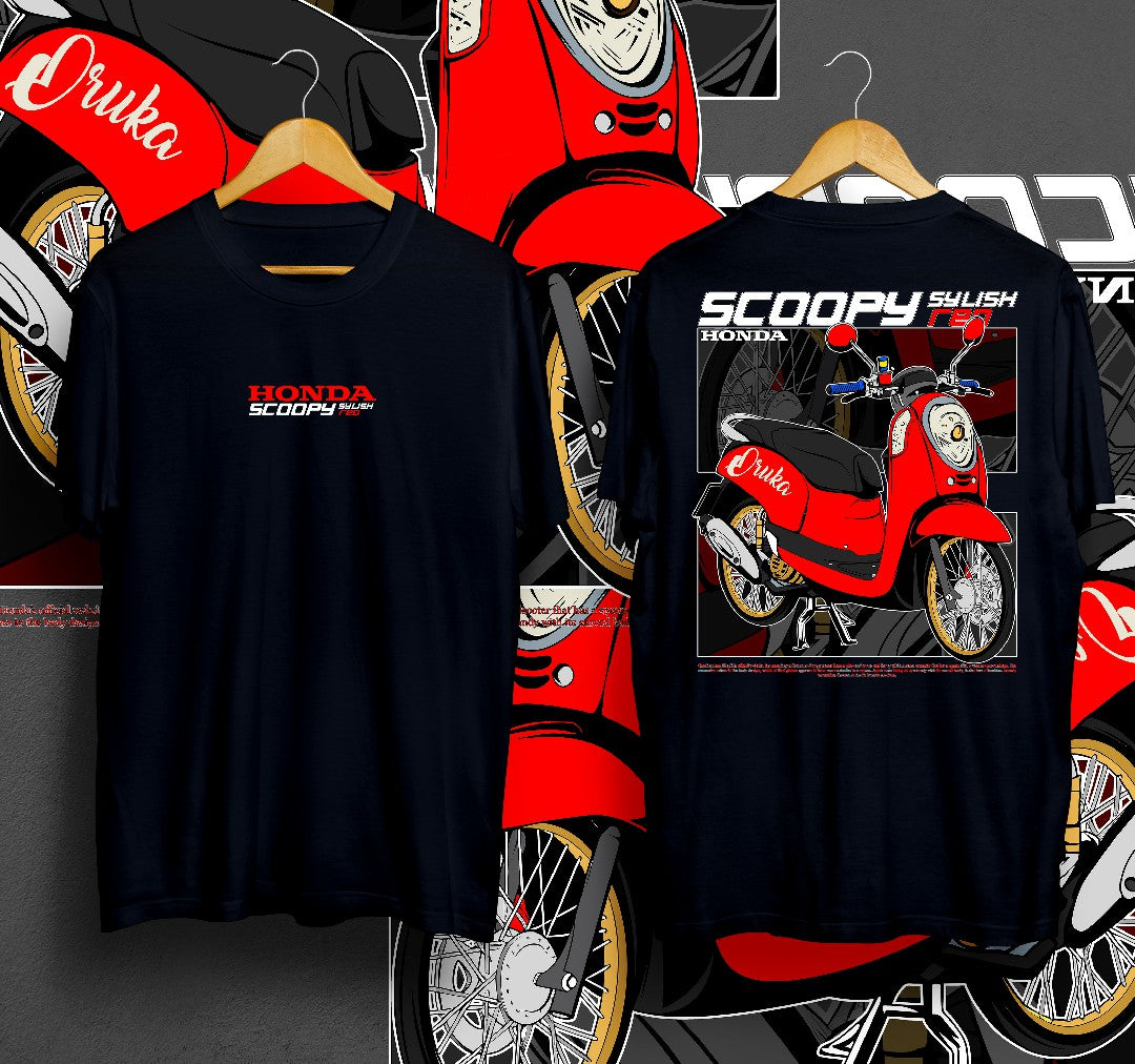 T-Shirt Scoopy Kaos Distro Oruka