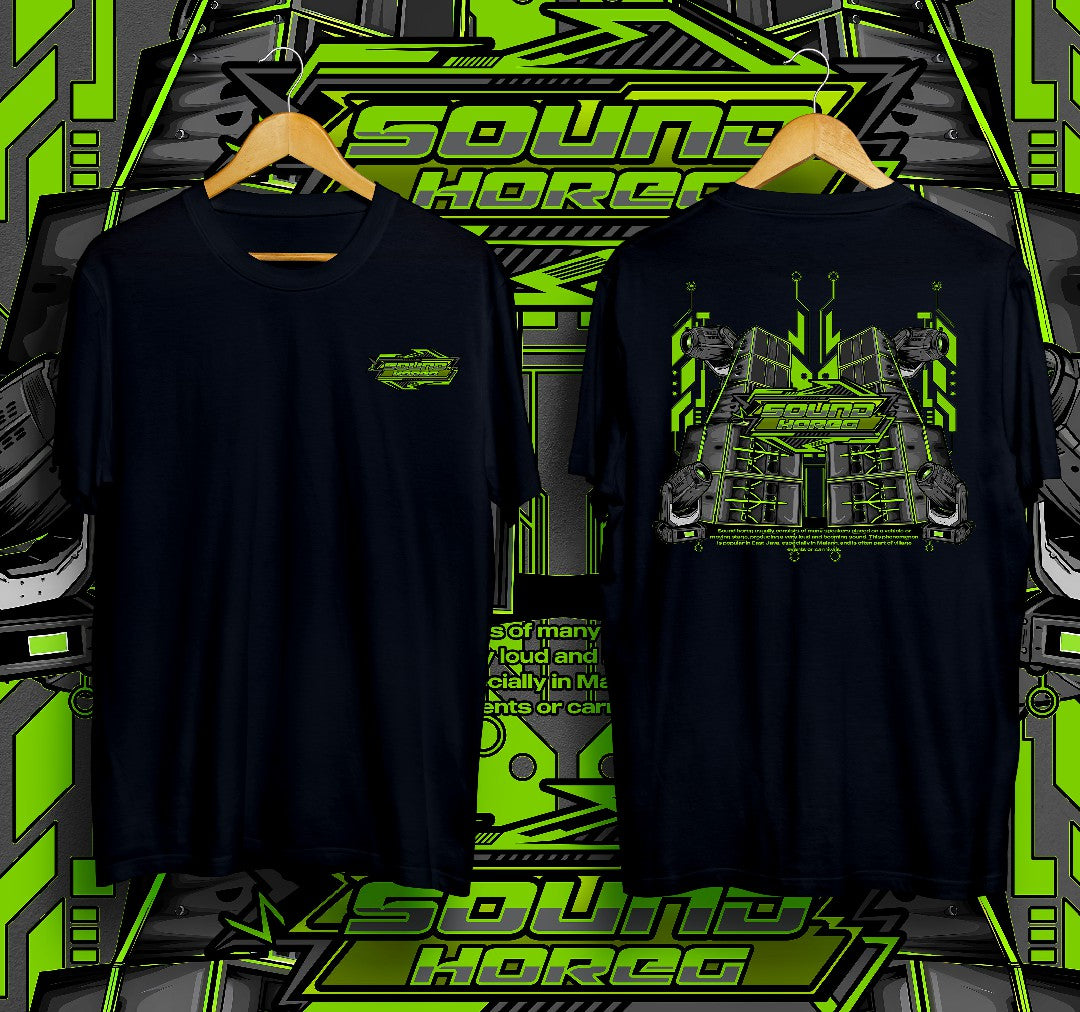 T-Shirt Booming Sound Kaos Distro Oruka