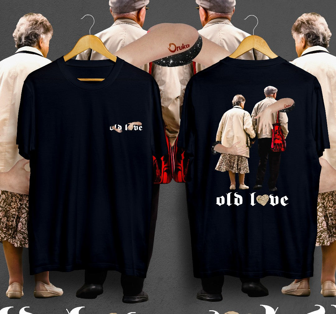 T-Shirt Old Love Kaos Distro Oruka