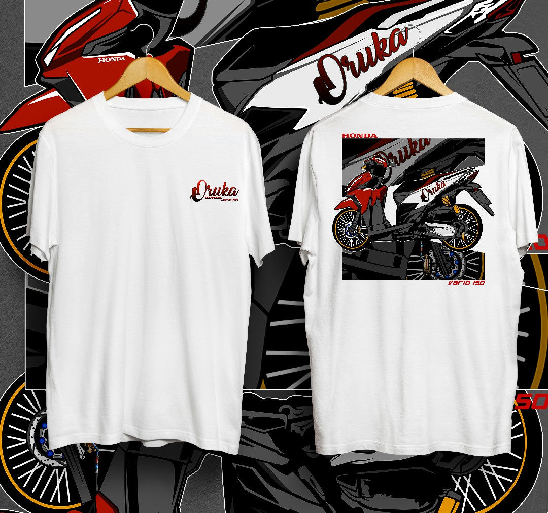 T-Shirt Vario 150 Kaos Distro Oruka