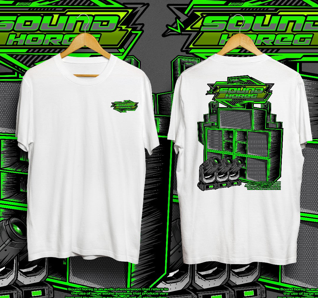 T-Shirt Green Horeg Kaos Distro Oruka